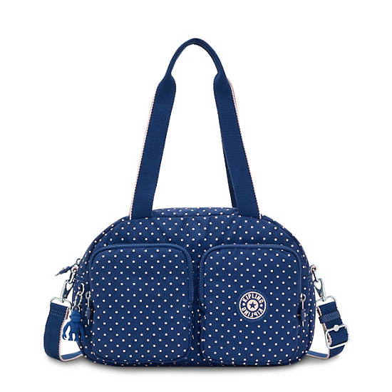 Sacs À Bandoulière Kipling Cool Defea Classiche Printed Bleu | FR 1826KO